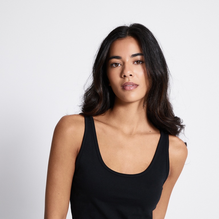 Basic tank top "Fanny" Black